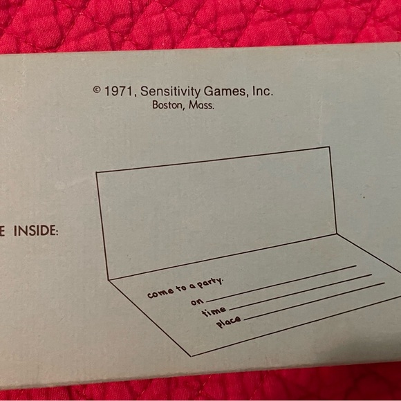 1971 Vintage, MCM new in the box Eaton’s party invitations - Picture 8 of 11